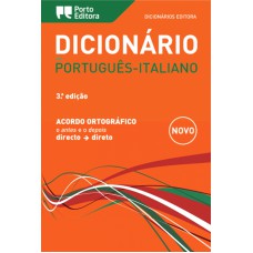 DICIONARIO DE PORTUGUES ITALIANO - CX