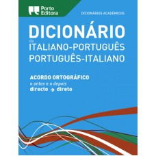 DICIONARIO ACADEMICO DE ITALIANO-PORTUGUES / PORTUGUES-ITALIANO