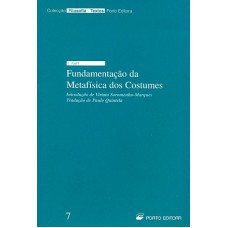 FUNDAMENTACAO DA METAFISICA DOS COSTUMES