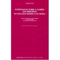 INVESTIGACAO SOBRE A CLAREZA DOS PRINCIPIOS DA TEOLOGIA