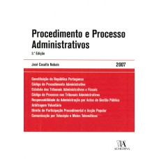 PROCEDIMENTO E PROCESSO ADMINISTRATIVOS