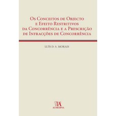 Os conceitos de objecto e efeito restritivos da concorrência e a prescrição de infracções de concorrência