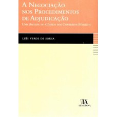 A negociação nos procedimentos de adjudicação