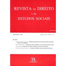 Revista de direito e de estudos sociais: ano L (XXIII da 2ª série) - N.ºs 3-4