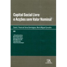 Capital social livre e acções sem valor nominal