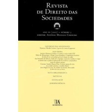 Revista de direito das sociedades: ano III - Nº 3