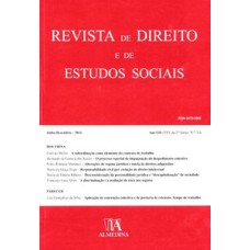 Revista de direito e de estudos sociais: ano LII (XXV da 2ª série) - N.ºs 3-4