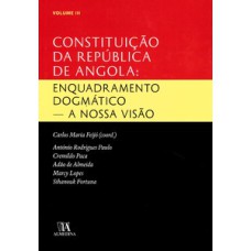 Constituição da república de Angola: enquadramento dogmático - A nossa visão