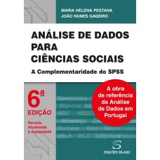 ANALISE DE DADOS PARA CIENCIAS SOCIAIS - A COMPLEMENTARIDADE DO SPSS