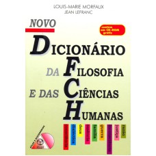 NOVO DICIONARIO DA FILOSOFIA E DAS CIENCIAS HUMANAS