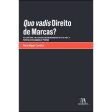 Quo vadis direito de marcas?: reflexão sobre a necessidade de redimensionamento do seu alcance a partir da tutela da marca de prestígio