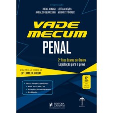 VADE MECUM PENAL + ETIQUETA MARCA FÁCIL - 38º EXAME DE ORDEM