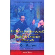 O DEVER DO ADVOGADO: POSSE DE DIREITOS AUTORAIS